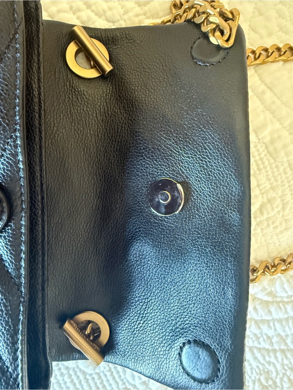 Rebecca Minkoff Edie Small Leather Crossbody Bag - Picture 15 of 16